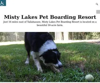 Mistylakespetresort.com(Misty Lakes) Screenshot