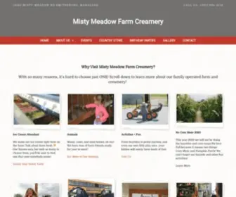 Mistymeadowsfarmcreamery.com(Misty Meadow Farm Creamery) Screenshot