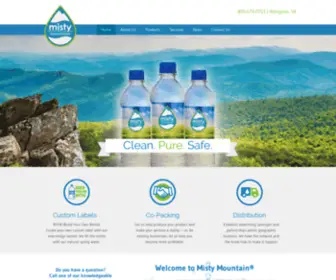 Mistymountainwater.com(Misty Mountain) Screenshot