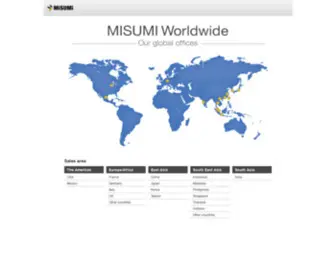 Misumi-EC.com(ミスミ) Screenshot