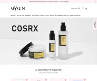 Misun.pl(Sklep Z Koreańskimi Kosmetykami) Screenshot