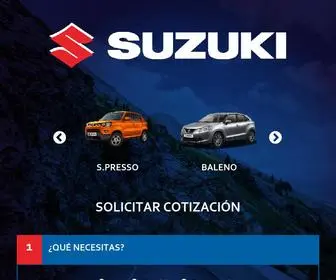 Misuzuki.com(Suzuki El Salvador) Screenshot