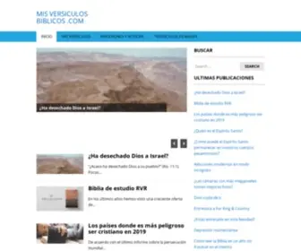 Misversiculosbiblicos.com(Mis Versiculos Biblicos .com) Screenshot