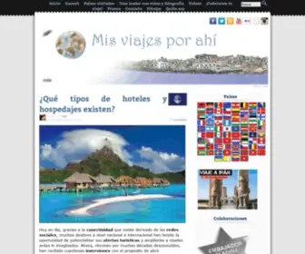 Misviajesporahi.es(Mis viajes por ahí) Screenshot