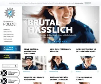 Mit-Sicherheit-Anders.de(Bewerbung und Ausbildung bei der Polizei) Screenshot