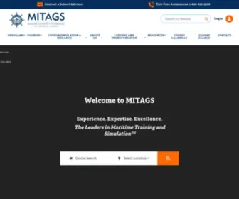 Mitags-Pmi.org(Maritime Training Courses and Programs) Screenshot