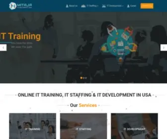 Mitajacorp.com(Online IT Training Course Maryland) Screenshot