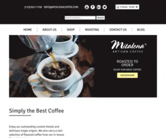 Mitalenacoffee.com(Mitalena Coffee) Screenshot