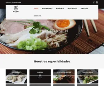 Mitaniramen.cl(Cocina Japonesa) Screenshot