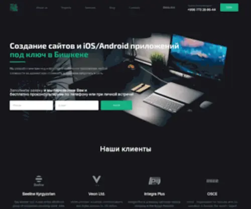 Mitapp.pro(Создание сайтов и приложений в Бишкеке) Screenshot