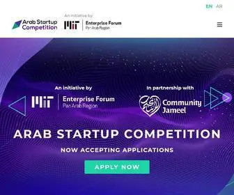 MitarABCOmpetition.com(MIT Enterprise Forum Arab Startup Competition (ASC)) Screenshot