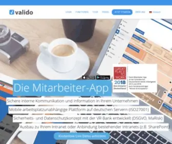 Mitarbeiter-APP.de(Valido) Screenshot