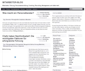 Mitarbeiter-Blog.de(Mitarbeiter Blog) Screenshot