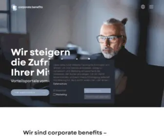 Mitarbeiterangebote.de(Attraktive Rabatte auf hochwertige Angebote) Screenshot