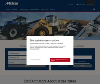 Mitas.eu(Mitas Tyres) Screenshot