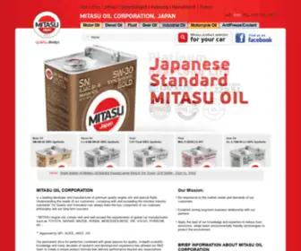 Mitasuoil.com(MITASU OIL CORPORATION) Screenshot