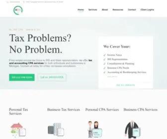 MitaxcPa.com(CPA Services & Tax Accountant in Bloomfield Hills) Screenshot