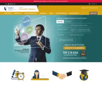 Mitb.sg(Singapore Master of IT in Business SMU) Screenshot