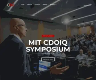 MitCDoiq.org(The MIT Chief Data Officer and Information Quality Symposium (MIT CDOIQ)) Screenshot