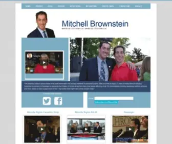 Mitchellbrownstein.ca(Brownstein) Screenshot