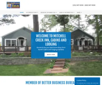 Mitchellcreek.com(Mitchell Creek Inn) Screenshot