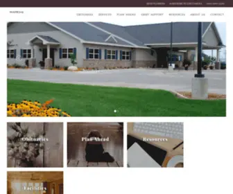 Mitchellfh.com(Mitchell Family Funeral Home) Screenshot