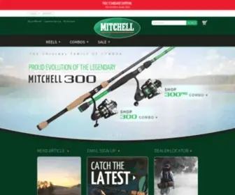 Mitchellfishing.com(Spinning Reels) Screenshot