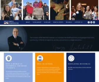 Mitchellinstitute.org(The mission of the Mitchell Institute) Screenshot