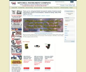 Mitchellinstrument.com(Mitchell Instruments) Screenshot