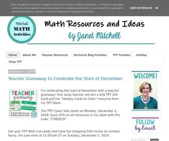 Mitchellmathactivities.com(Mitchell MATH Activities) Screenshot