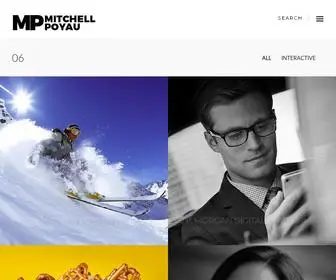 Mitchellpoyau.com(Art Direction) Screenshot