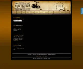 Mitchellreelmuseum.com(Mitchell Fishing Reel Museum) Screenshot