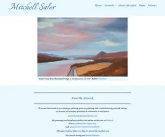 Mitchellsaler.com(Mitchell Saler Artist) Screenshot