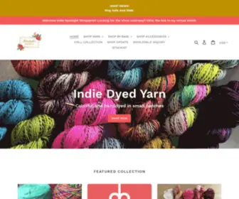 Mitchellscreations.com(Mitchell’s Creation Hand Dyed Yarn) Screenshot