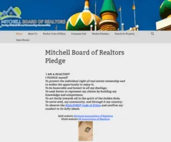 Mitchellsdmls.com(Mitchell Board of Realtors) Screenshot