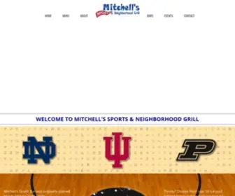 Mitchellsfw.com(Mitchell&#039;s sports &amp; neighborhood grill) Screenshot