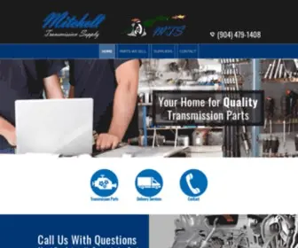 Mitchelltransmissionsupply.com(Auto Part Shop) Screenshot