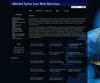 Mitcheltarterlaw.com(Mitchel Tarter Law Web Directory) Screenshot