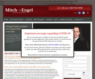 Mitchengellaw.ca(Mitch Engel) Screenshot