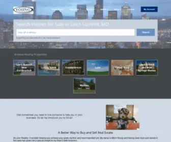 Mitchyoung.net(Lees Summit Missouri Real Estate & Homes for Sale) Screenshot