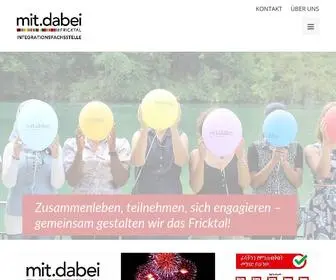 Mitdabeifricktal.ch(MIT.DABEI FRICKTAL) Screenshot