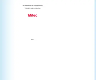 Mitec.de(Mitec) Screenshot