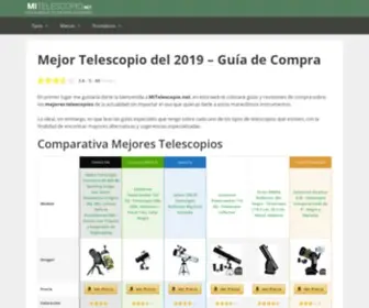 Mitelescopio.net(TOP 6 ▷ Mejores Telescopios) Screenshot