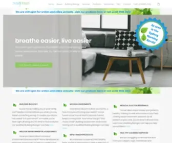 Miteyfresh.com.au(Breathe Easier) Screenshot