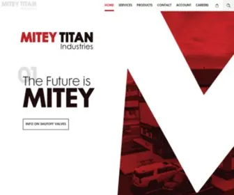 Miteytitan.com(Mitey Titan Industries Inc) Screenshot