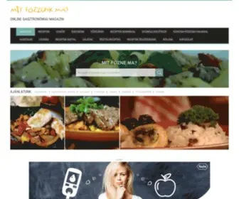 Mitfozzunkma.hu(Receptek minden napra) Screenshot