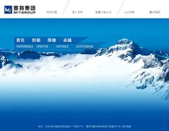 Mitgroup.com.cn(麦特集团) Screenshot