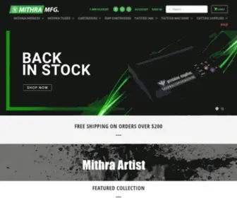 Mithracanada.com(Mithra MFG) Screenshot