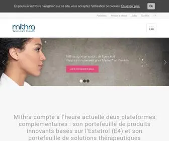 Mithra.com(Specialists in women) Screenshot