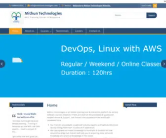 Mithuntechnologies.com(Mithun Technologies) Screenshot